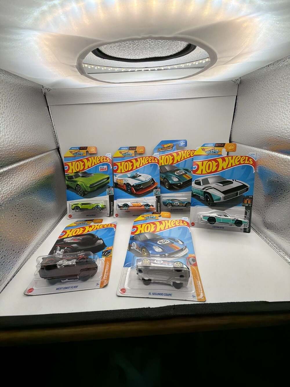 Hot Wheels Diecast Car Lot of 6 Assorted Models